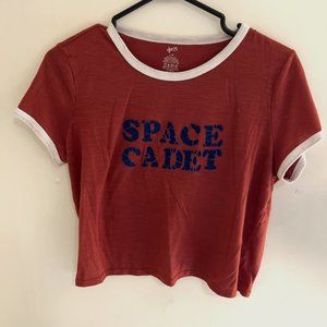 Custom Space Cadet Crop Top